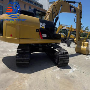 Excavatrice sur chenilles d'occasion Caterpillar 320D2L d'origine japonaise, 20 tonnes, excavatrice moyenne d'occasion CAT 320, vente chaude - Product Image 1