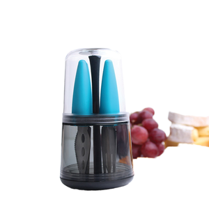 Juego de Cuchillos para Queso de Acero Inoxidable, Ecológico, Apto para Lavavajillas, Accesorios de Cocina, Herramientas de Camping, Reciclado GRS, Recomendado por Mmp, FBA - Product Image 1