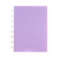 Emballage A4 personnalisable 50 PP couverture rigide imperméable à l'eau trous pré-perforés planificateur Journal feuilles mobiles reliure à disque couverture de cahier