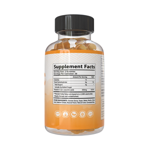 Compléments alimentaires à la vitamine C liposomale en marque privée OEM, 60 bonbons gommeux pour stimuler l'immunité - Product Image 3
