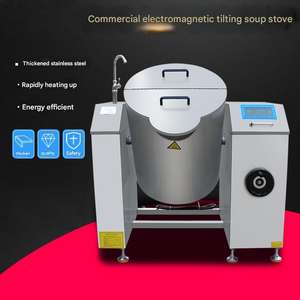 Olla <span class=keywords><strong>de</strong></span> cocina industrial extra grande para la preparación <span class=keywords><strong>de</strong></span> sopa a granel para reuniones familiares o eventos especiales - Product Image 6