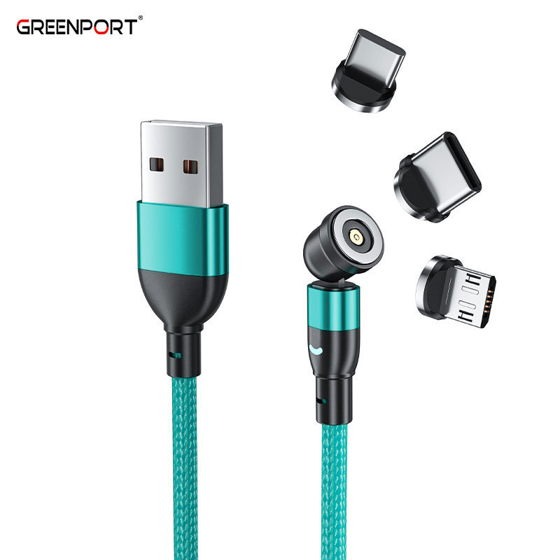 180 360 Rotation Magnetic Cable With