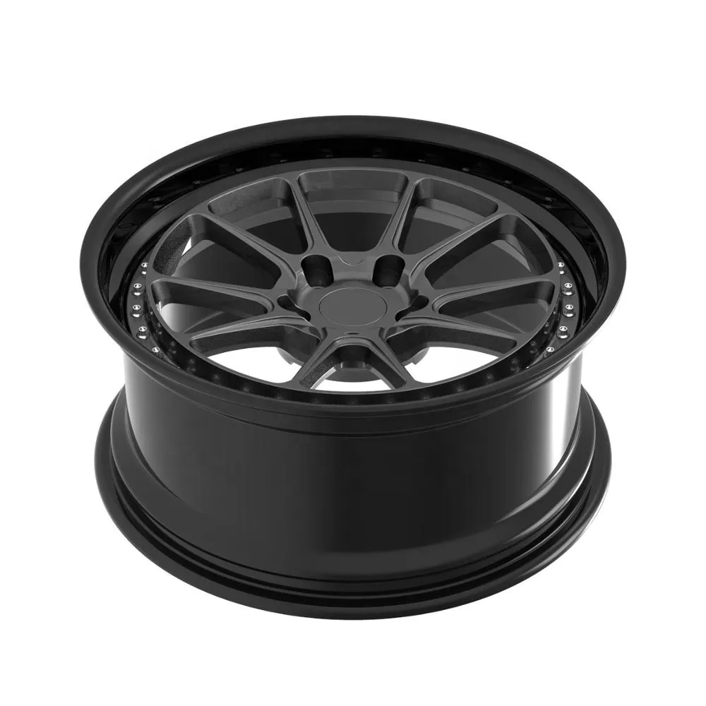 6061-T6 Custom 19 inch 2 piece forged wheels 5X112 alloy forged wheel