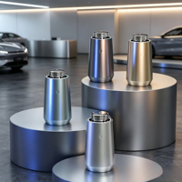 Diffuseur d'arômes électrique pour voiture avec lumière d'ambiance, purificateur d'air portable pour la maison et le bureau, en métal de luxe avec lumière LED, contrôlé par application, type C