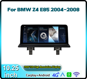 Autoradio Android Krando 10.25'' per <span class=keywords><strong>BMW</strong></span> <span class=keywords><strong>Z4</strong></span> <span class=keywords><strong>E85</strong></span> 2004-2018, Navigazione GPS, Carplay Wireless, Lettore Multimediale, 4G Wifi, DSP - Product Image 2