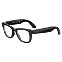 Lunettes Intelligentes avec Assistant IA, Caméra Vidéo 1080P, Traduction en Temps Réel, Appel Téléphonique, Commande Vocale, Lecteur de Musique, Suivi d'Activité