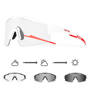 Gafas Deportivas de Ciclismo Kapvoe, Fotocromáticas, Resistentes al Viento, Montura Completa, para Ciclismo al Aire Libre, para Hombre y Mujer - Product Image 5