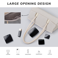 NOHOO Offre Spéciale oreiller énorme capacité couleur unie oreiller femmes épaule sac à main pour un usage quotidien