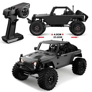 MJX Hype Go 1/12 4WD Motor sin escobillas Coche Carcasa <span class=keywords><strong>de</strong></span> aluminio Metal Escalada Off-Road Monster Truck 12 km/H Control remoto <span class=keywords><strong>de</strong></span> velocidad - Product Image 1