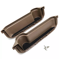 Accessoires de voiture YBJ, boîte de rangement intérieure, organisateur de poche, rangement de porte avant pour Land Cruiser 70 76 78 LC79, porte-gobelet, 2007-2021