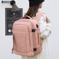 Sac à dos pour ordinateur portable USB extensible, grande capacité, sac à dos de voyage pour ordinateur, pour les affaires, l'école, l'usage quotidien