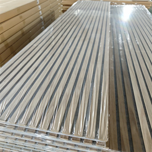 Paneles Acústicos de Madera con Revestimiento de Listones, Ecológicos, Insonorizantes, de Diseño Moderno, Ampliamente Utilizados en Estudios y Hogares, Directo de Fábrica - Product Image 5