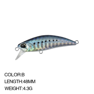 Nouveau leurre méné coulant de 4.3g et 48mm pour la pêche à la truite, Jerkbait artificiel, appât dur, brochet, Wobbler, appât japonais - Product Image 5