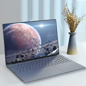 Neuer schlanker Laptop 16 Zoll 12GB 16GB RAM 128GB 256GB 512GB 1TB SSD Intel Computer Laptop mit Finger abdruck und Tastatur mit Hintergrund beleuchtung