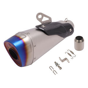 Échantillon gratuit - <span class=keywords><strong>Prix</strong></span> d'usine FonsenX - Pièces et accessoires pour moto - Échappement en acier inoxydable, fibre de carbone et titane pour Kawasaki <span class=keywords><strong>ZX6R</strong></span> - Product Image 4