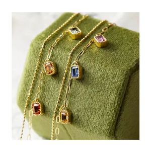 Xinfly 18k Gold Wholesale <b>Rainbow</b> Sapphire Double Link Chain <b>Bracelet</b> Trendy Natural Gemstone Charm for Weddings and Gifts - Product Image 1