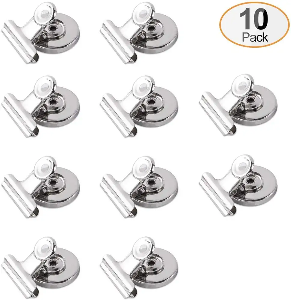 Xlmagnet office and home Desk metal 10pcs magnet magnetic refrigerator Colored Fridge kitchen whiteboard Magnets Clips