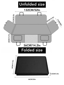 Modern Waterproof Dog <b>Seat</b> Cover Scratch-Proof Nonslip Durable Soft <b>Back</b> Hammock Style Pet Mat Pad Hard Bottom All Seasons - Product Image 5