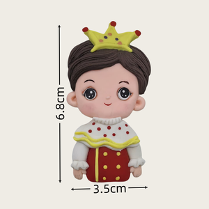 ชุดตกแต่งเค้กสไตล์วินเทจ<span class=keywords><strong>ส</strong></span>ำหรับคนดังทางอินเทอร์เน็ต  ทำจากดินโพลิเมอร์  นำกลับมาใช้ใหม่ได้ เป็นมิตรกับสิ่งแวดล้อม  ชุดสำหรับงานวันเกิด งานรับปริญญา  ลายเจ้าหญิงและ<span class=keywords><strong>เจ้า</strong></span>ชาย - Product Image 2