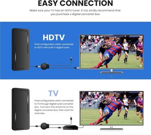 <span class=keywords><strong>Antena</strong></span> de TV DVB-T2, <span class=keywords><strong>Antena</strong></span> de TV Digital para Interiores - Product Image 4