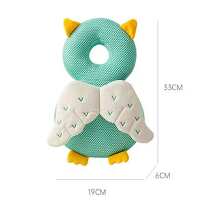 Protector de Cabeza para Bebés, Diseño de Animales Adorables, Multifuncional, de Algodón, Acolchado, Anti-Caídas, en Oferta - Product Image 2