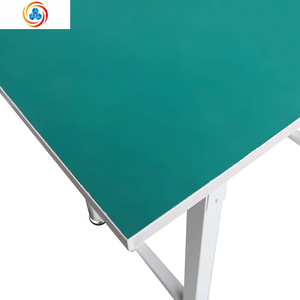 Table de travail antistatique pour chaîne de montage de haute qualité, personnalisée, avec convoyeur à bande et éclairage LED - Product Image 3