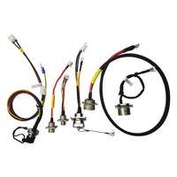 Câble de connecteur circulaire étanche personnalisé VHR-3N 0510210800 à 3 broches, assemblage IP65, fil de réseau électronique en cuivre Cat5e