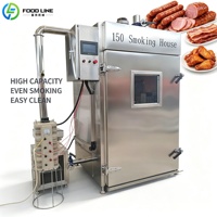 Fumoirs à four pour la cuisson de viandes et de poulets, machine à fumer les aliments, prix