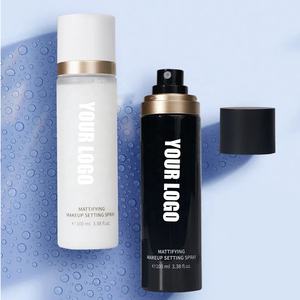 कस्टम लंबे समय तक चलने भीगा मैट श्रृंगार सेटिंग स्प्रे कोई लोगो मॉइस्चराइजिंग शिमर शाकाहारी निजी लेबल सेटिंग स्प्रे मेकअप - Product Image 2