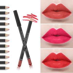 <span class=keywords><strong>Crayon</strong></span> à lèvres double embout 2-en-1, pigment minéral végétalien brun nude crémeux, longue tenue, waterproof, effet teinture et rouge à lèvres - Product Image 4