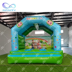 Castillo Inflable Comercial para Niños Pequeños, Casa de Brinco Inflable, Castillo Inflable <span class=keywords><strong>Coco</strong></span> <span class=keywords><strong>Melon</strong></span>, Mini Brincolín Inflable para Fiestas - Product Image 2