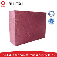Brique réfractaire en ciment alumineux certifiée CE ISO, 82 % d'Al2O3, réfractaire moyenne (1580-1770°C) pour soudage et découpe