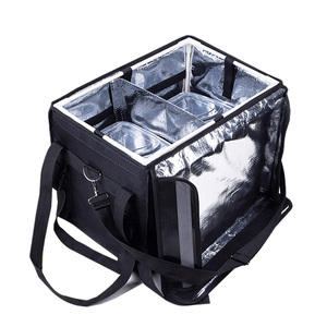 Mochila Térmica para Entrega de Alimentos con Logotipo Personalizado de 48L, Bolsa Aislante con Caja de Espuma Negra - Product Image 2