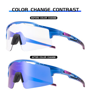 Kapvoe Cycling <b>Glasses</b> Full Rim Spherical Polycarbonate Lens Anti Slip UV Protection For Men Cycling - Product Image 4
