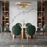 Ensemble de mobilier commercial sur mesure en métal pour restaurant, style moderne, comprenant table, chaise, canapé et banquette, idéal pour hôtels, centres commerciaux, écoles et cuisines.