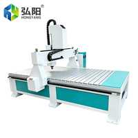 Routeur CNC HYCNC pour le travail du bois 1325 3 axes avec système de gravure à lit sous vide à rainures en T pour le bois, l'acrylique et le PVC