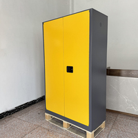 Armoire de stockage et de charge de batterie au lithium ignifuge à 20 prises pour véhicule électrique pour scooter, ordinateur portable et ordinateur portable