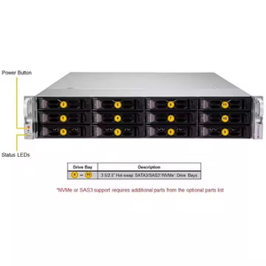 Serveur LA26AC12-R920LP1 avec processeur AMD EPYC 7543 et contrôleur RAID LSI 9460-8i2g, modèle 2026, en promotion - Product Image 3