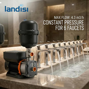 Bomba de Refuerzo de Alta Presión Multietapa Inteligente Landisi CM-YC450W, Frecuencia Variable, Impulsor de Acero Inoxidable 304, 450W, 36.5m Máx. - Product Image 4