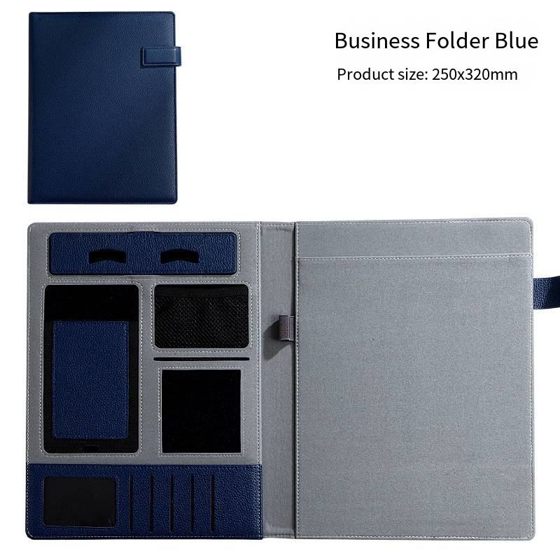 Blue--no memo(Magnetic clasp)