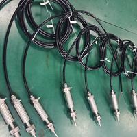Sonde transmettrice de température enfichable, capteur de résistance thermique