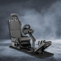 Siège de simulateur de course professionnel, style course automobile, équipement de jeu, support de volant pour volants G29 G920 PXN