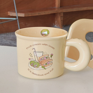 下午茶杯儿童可爱牛奶咖啡杯水饮罐 - Product Image 6