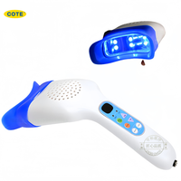 Unité de blanchiment des dents Lampe à main Accélérateur de blanchiment 10 LED Lumière froide Kit de blanchiment des dents puissant pour usage clinique à domicile