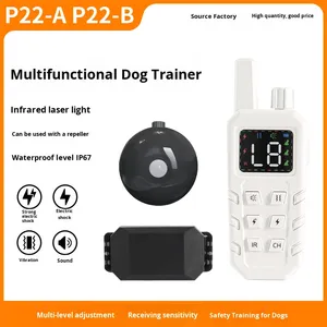 Collar de Adiestramiento para Perros con Control Remoto, Carcasa de Plástico Resistente con Modo de Vibración, Suministro para el Hogar y Supervisión de Mascotas - Product Image 2