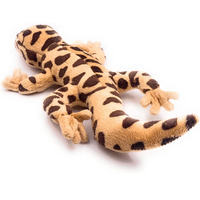 C059 ODM Peluche Gécko Léopard Lézard Tacheté, Vente en Gros, Motifs Personnalisés, Écologique, Jouet Mignon en Peluche Gécko