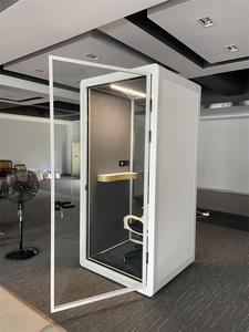 Cabina Telefónica de Oficina, Cabina Telefónica Individual Pequeña para Interiores, Cabina de Conversación Privada - Product Image 5