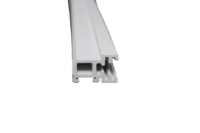 Revêtements muraux en PVC Kebao, panneaux écologiques et durables, inserts en tube plastique, profils de fenêtres modèle S4 pour bâtiments de bureaux modernes