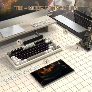 Teclado Mecánico ATTACK SHARK X75 Completamente de Aluminio, Batería de 10000mAh, Teclas PBT, Diseño de 75 Teclas, Intercambiable en Caliente, para Juegos - Product Image 5