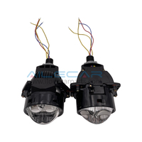 Lentille de projecteur Bi-LED DDS-S30 12V 3,0 pouces 6000K-6500K Feux de croisement 58W Phares LED universels pour Toyota Golf 6 BMW E39